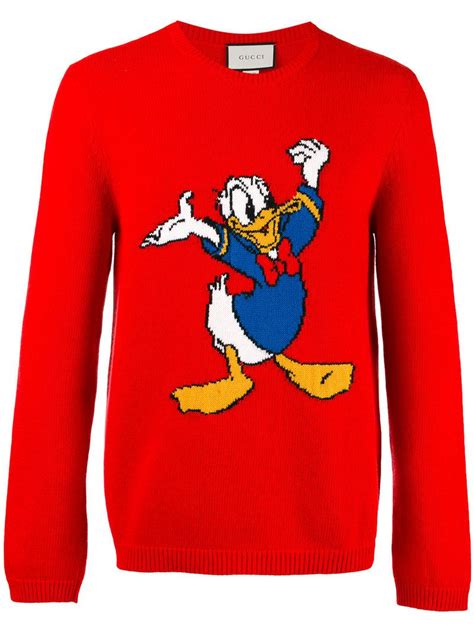 gucci sweater donald duck